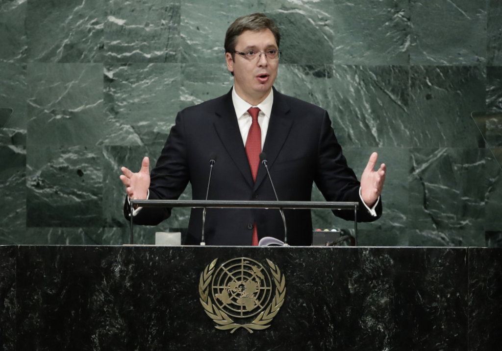 Vučić govori u UN 