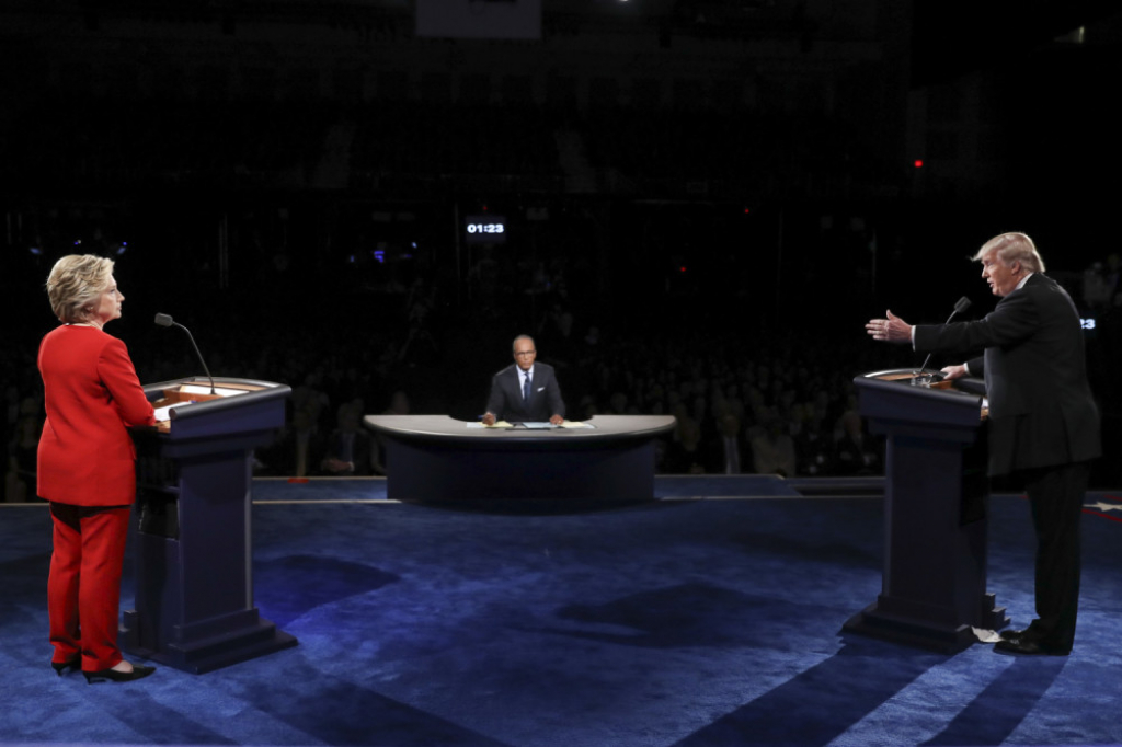 Prva debata Klinton - Tramp