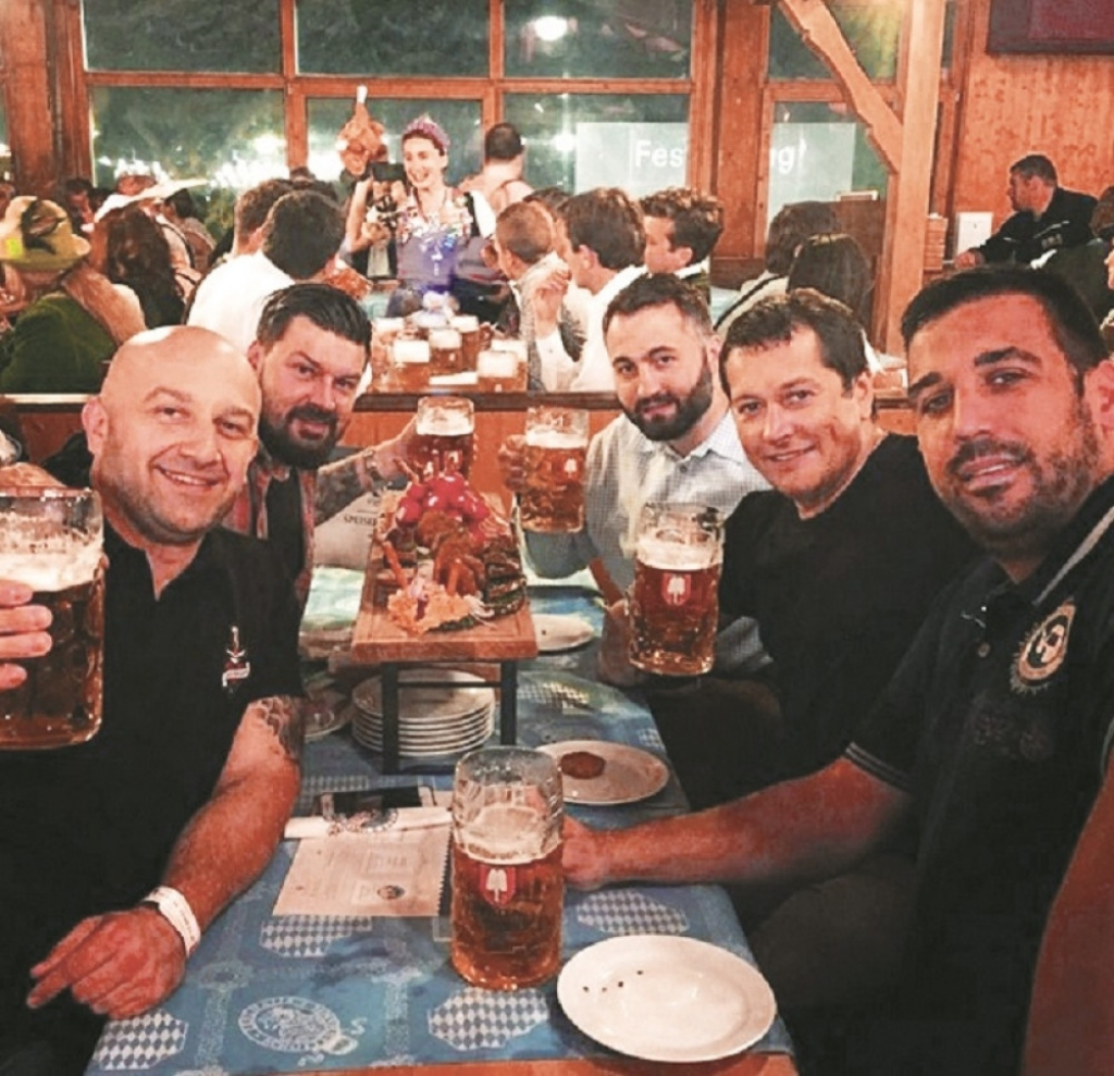 Aco Pejović na Oktoberfestu