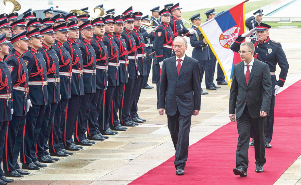 Patruševa dočekao ministar policije Nebojša Stefanović