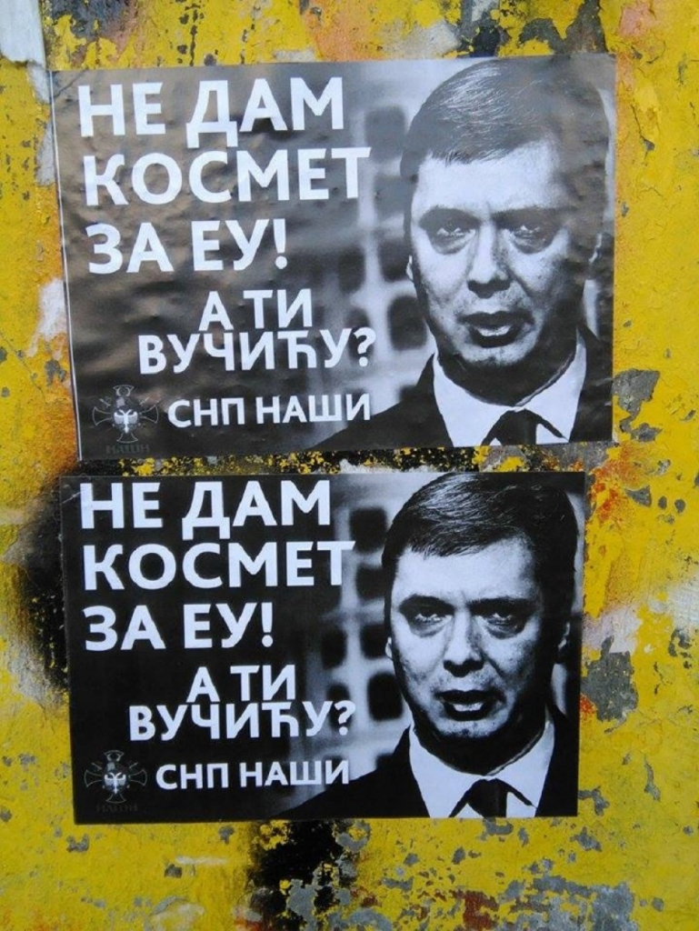 Nalepnice protiv Vučića