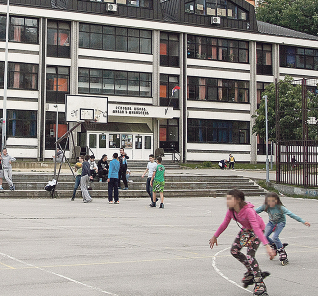 Kobna igra u dvorištu: OŠ “Milan Đ. Milićević“