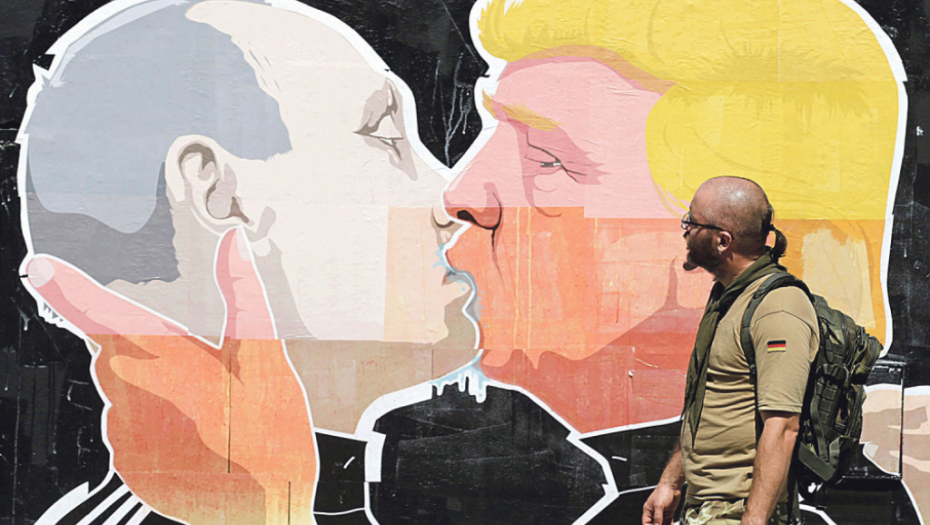Grafit Putina i Trampa o kojem svi pričaju
