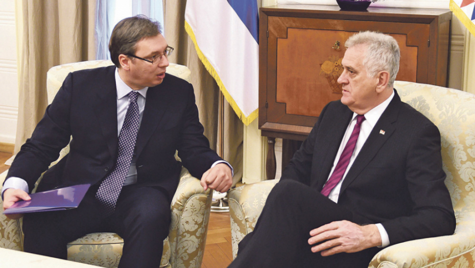 Pred velikim problemima: Aleksandar Vučić i Tomislav Nikolić