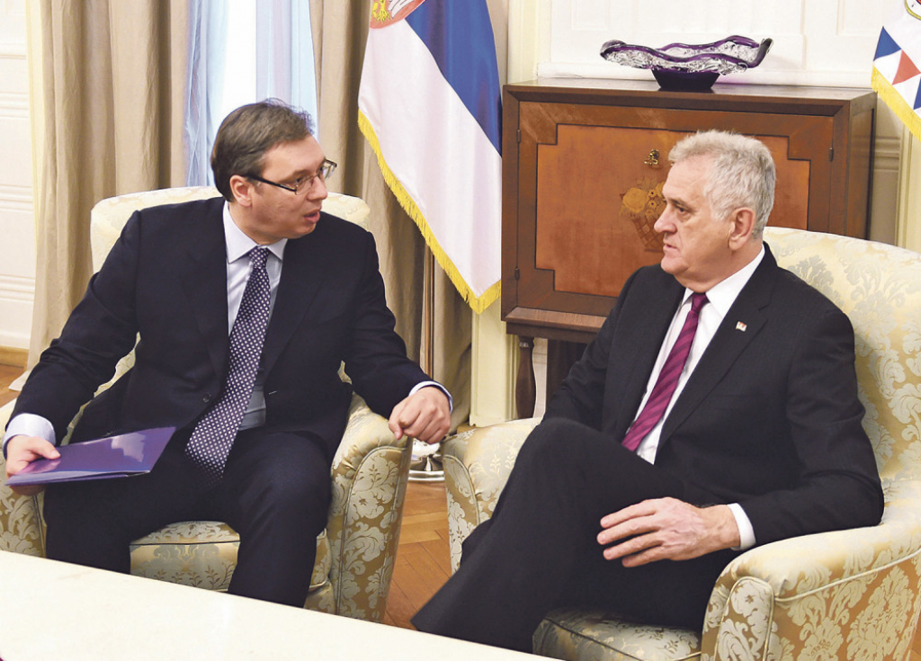 Pred velikim problemima: Aleksandar Vučić i Tomislav Nikolić