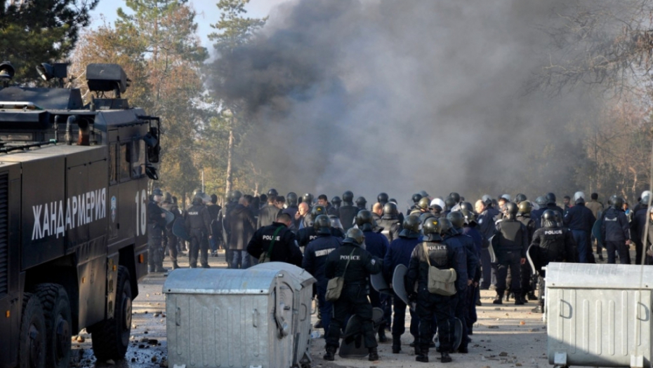 Migranti, policija