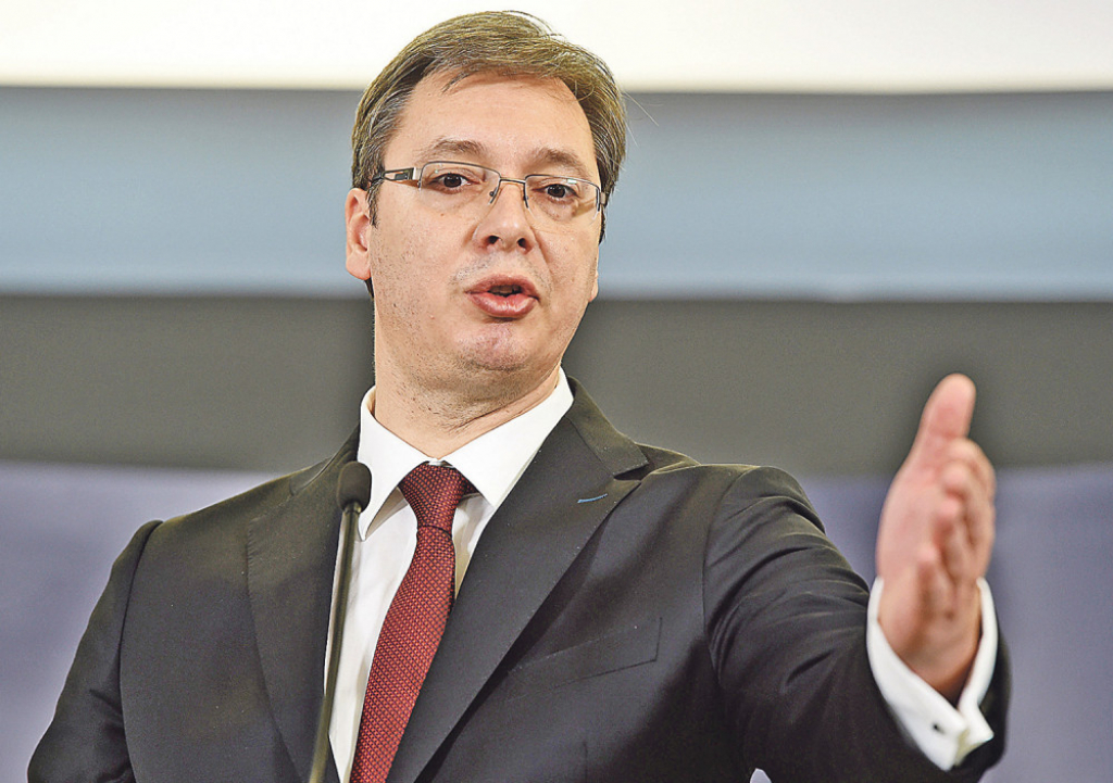 Lako je  njemu da  priča: Aleksandar  Vučić