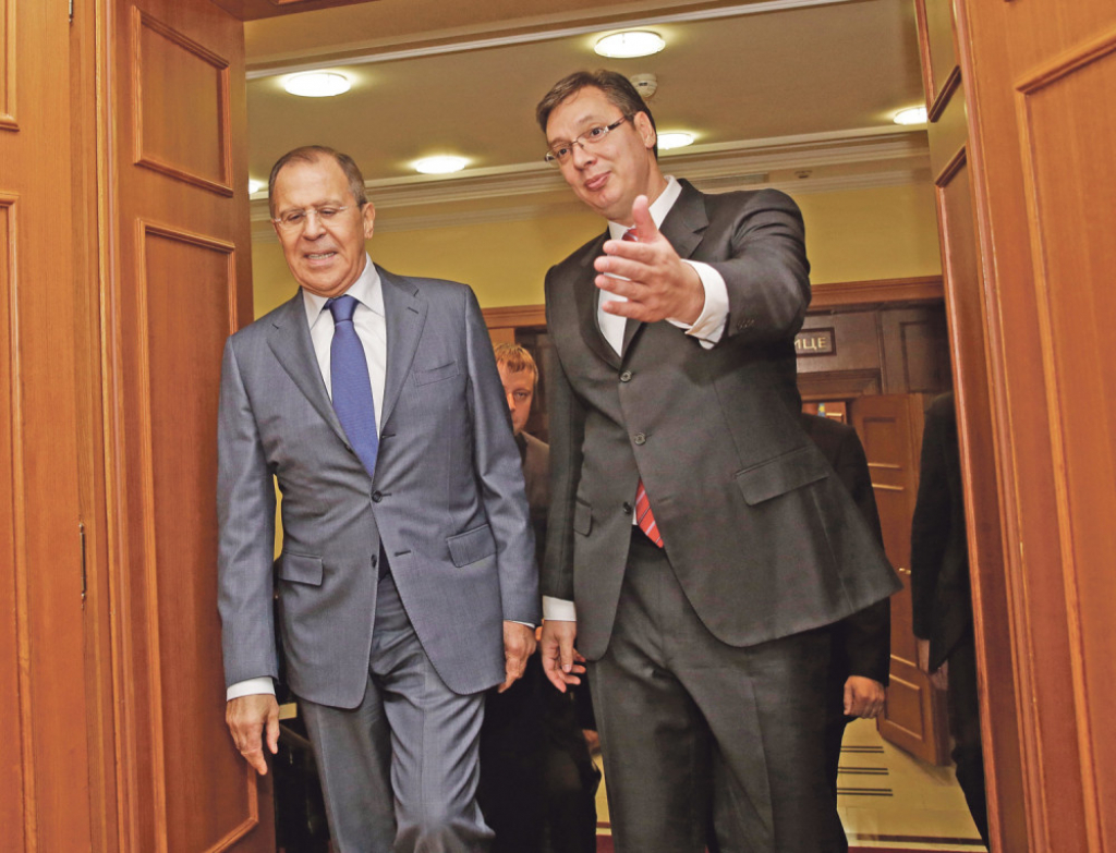 Vučić se sve  dogovorio  sa Lavrovom