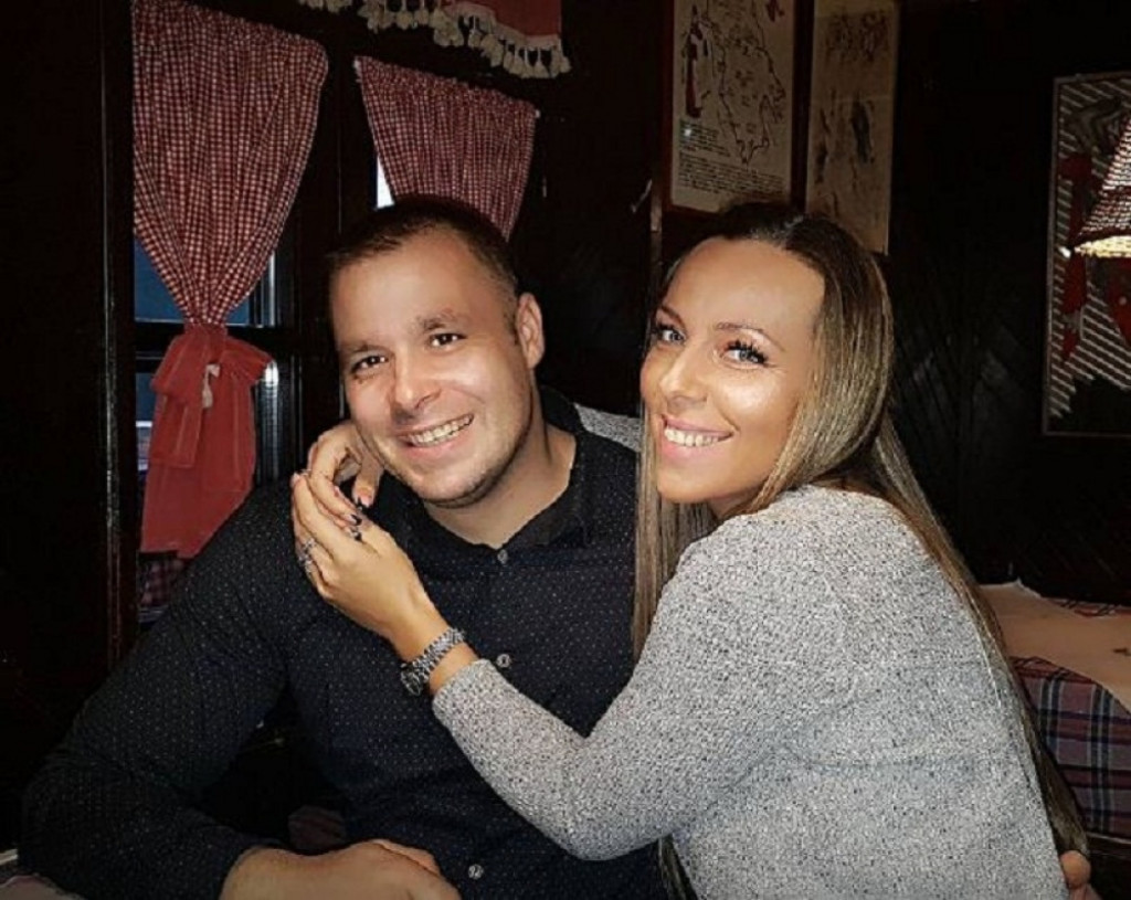 Jelena Jevremović sa suprugom Peđom