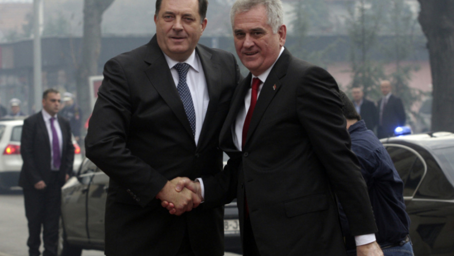 Dodik i Nikolić  AP R Pavicic