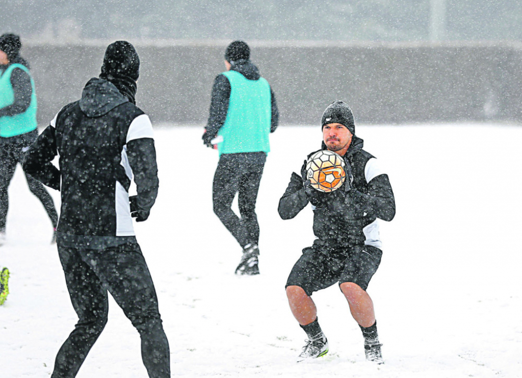 Najhrabriji igrač Partizana: Valerij Božinov