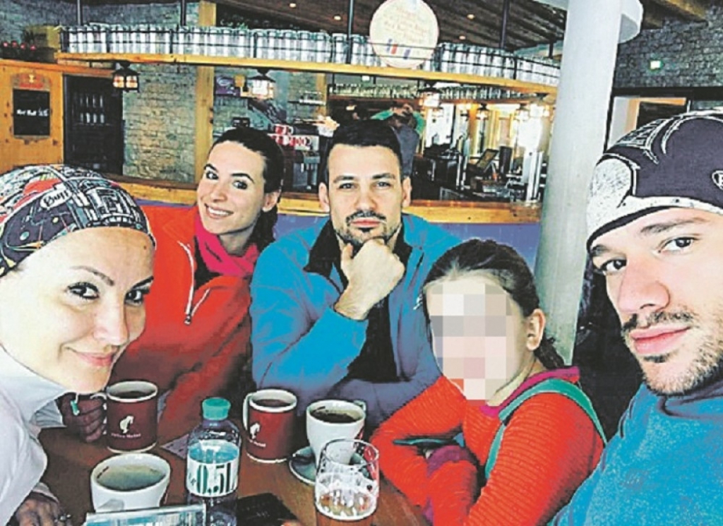 Goca, Raša, Lena, Igor sa devojkom