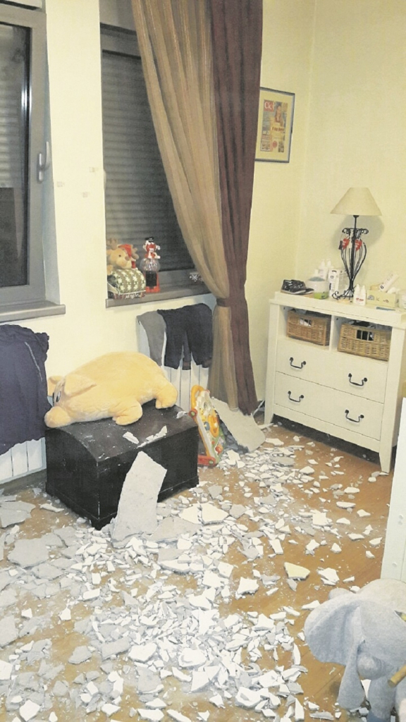 Srusio se plafon u stanu na Bežanijskoj kosi