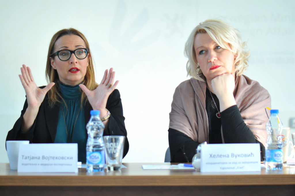 Tanja Vojtehovski i Helena Vuković