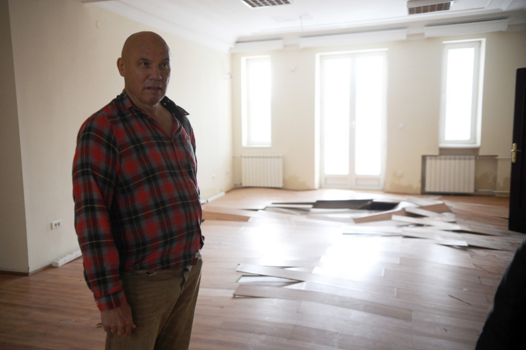 Robert Božić u vili