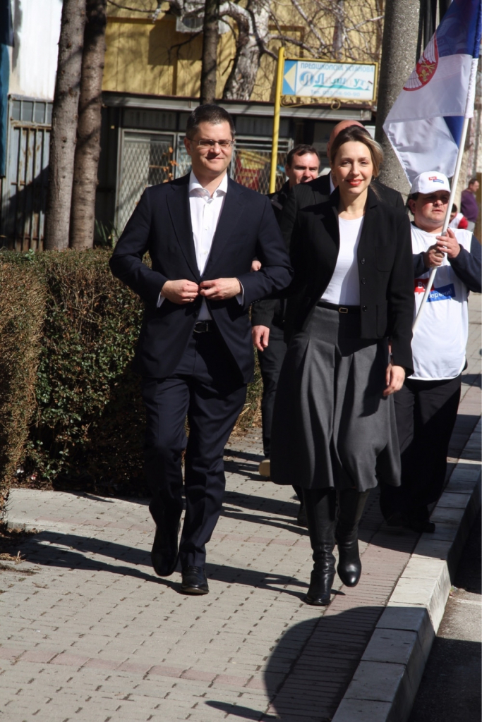 Jeremić krenuo u kampanju iz rodne Ježevice