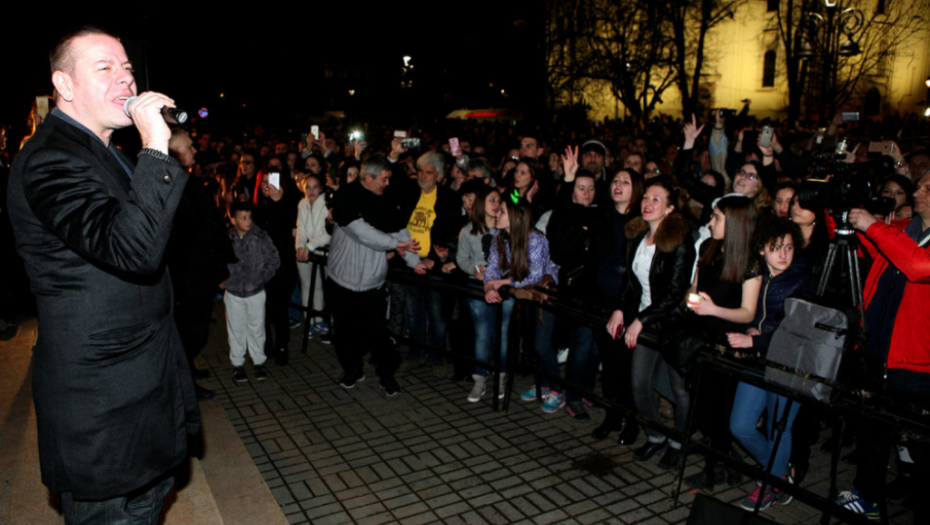 Protest zbog otkazanog koncerta Vlade Georgieva u Smederevu