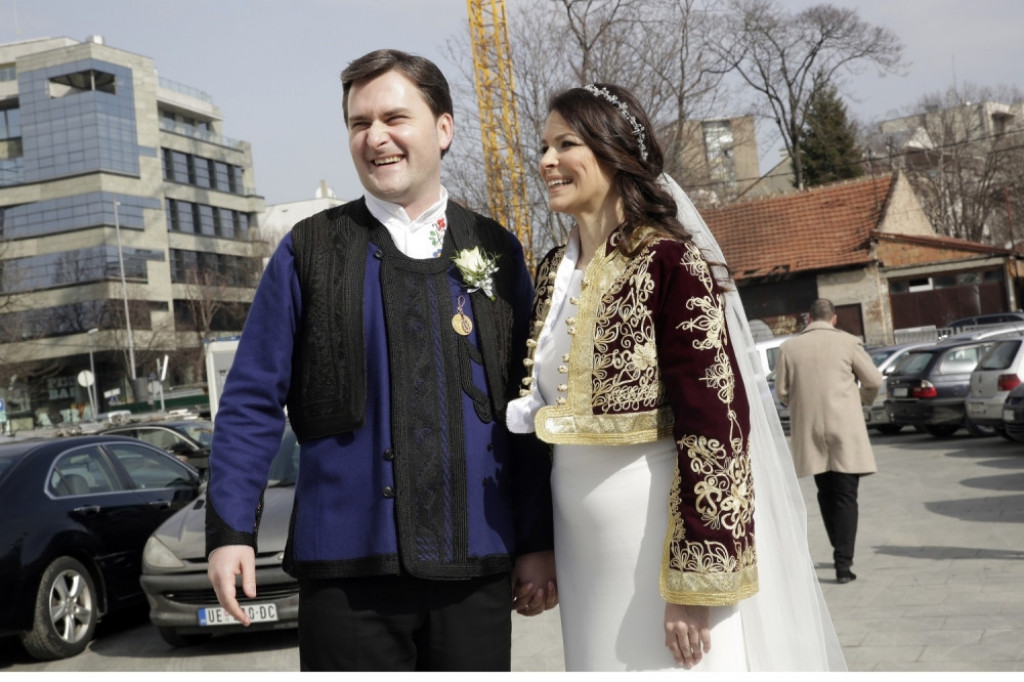 Nikola Selaković sa suprugom