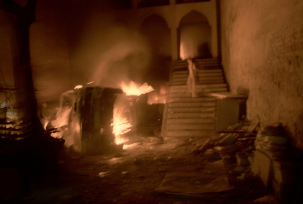 Požar u Bajrakli - džamiji