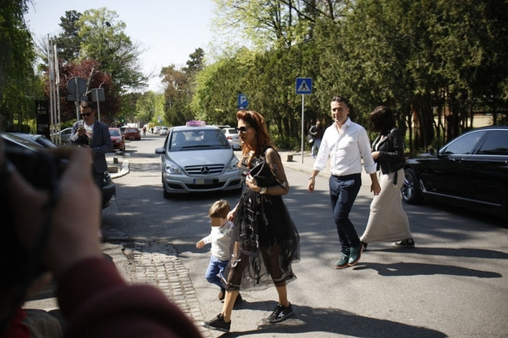 Željko i Jovana sa sinom