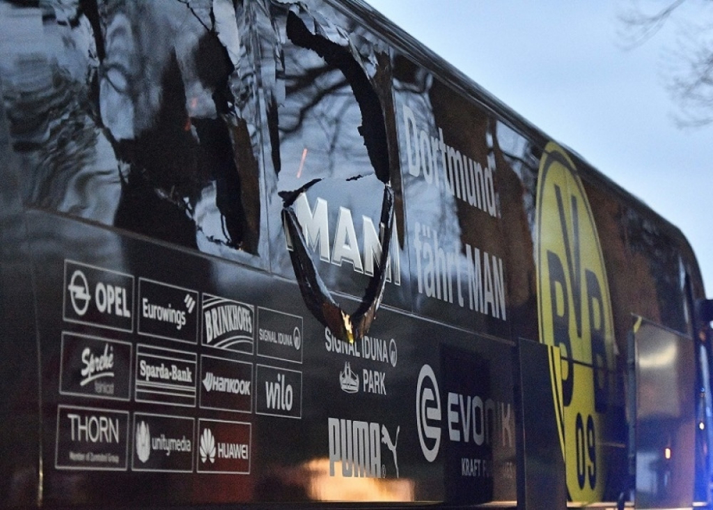 Napadnuti autobus Borusije Dortmund