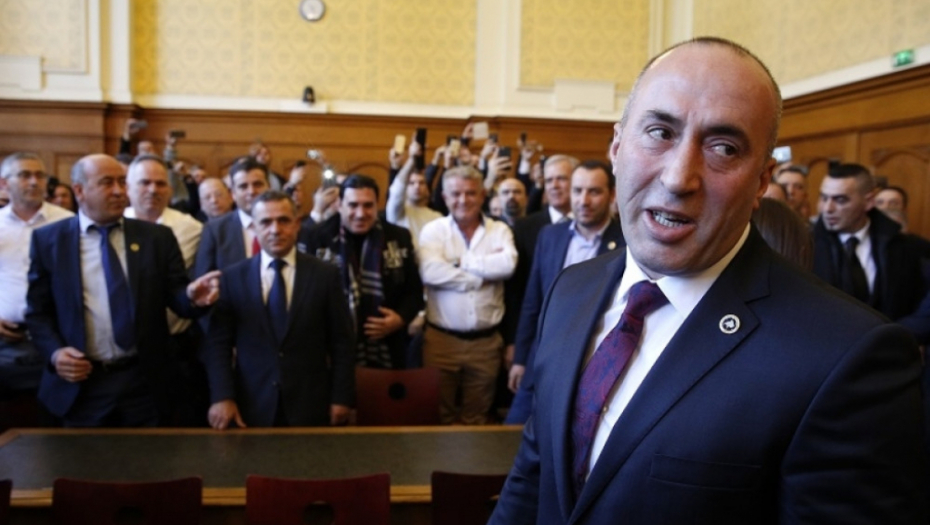 Ramuš Haradinaj u sudu u Kolmaru
