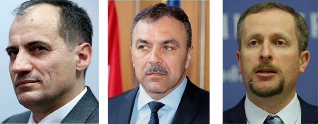 Slaven Dobrović, Vlado Orepić i Ante Sprlje