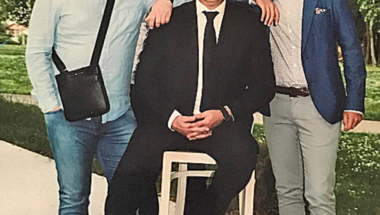 Bratislav Gašić sa sinovima