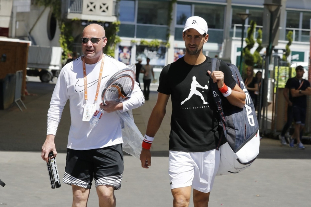 Novak Đoković i Andre Agasi