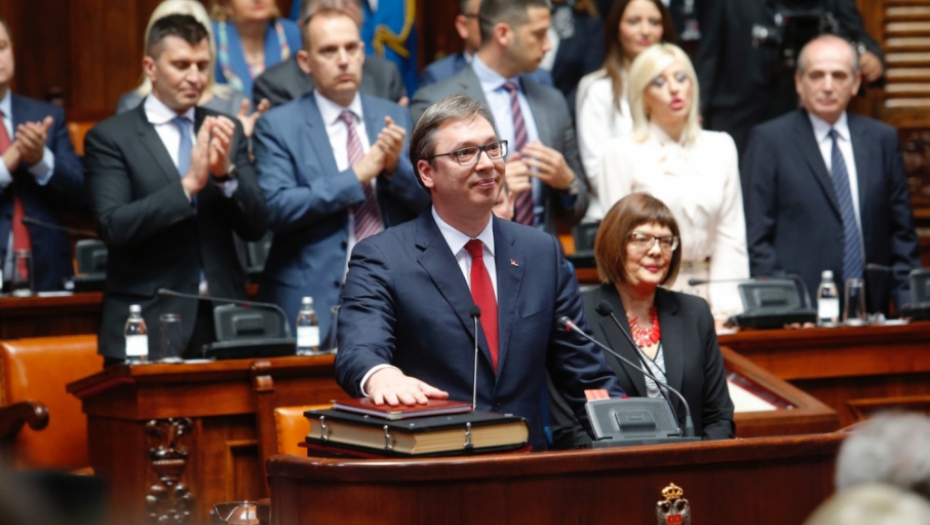 Aleksandar Vučić polaganje zakletve