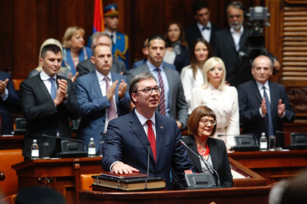 Aleksandar Vučić polaganje zakletve