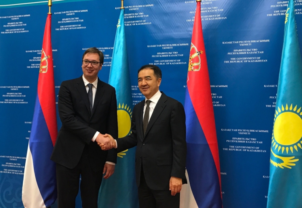 Aleksandar Vučić u Kazahstanu
