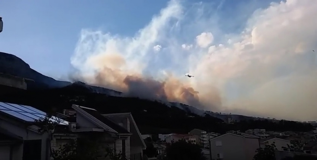 Požar Podgora Hrvatska šuma