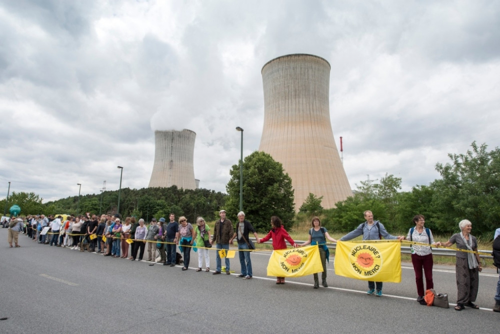 Antinuklearni protesti u Belgiji