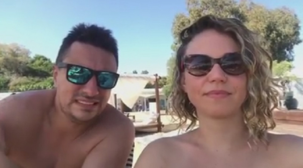 Andrija Milošević i njegova devojka