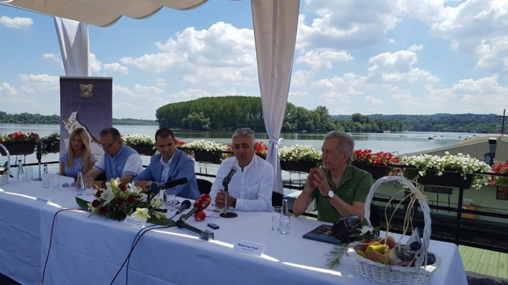 Miroslav Ilić sa rukovodstvom Grocke