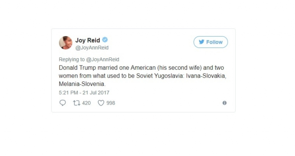 Džoj Rid i njena Jugoslavija