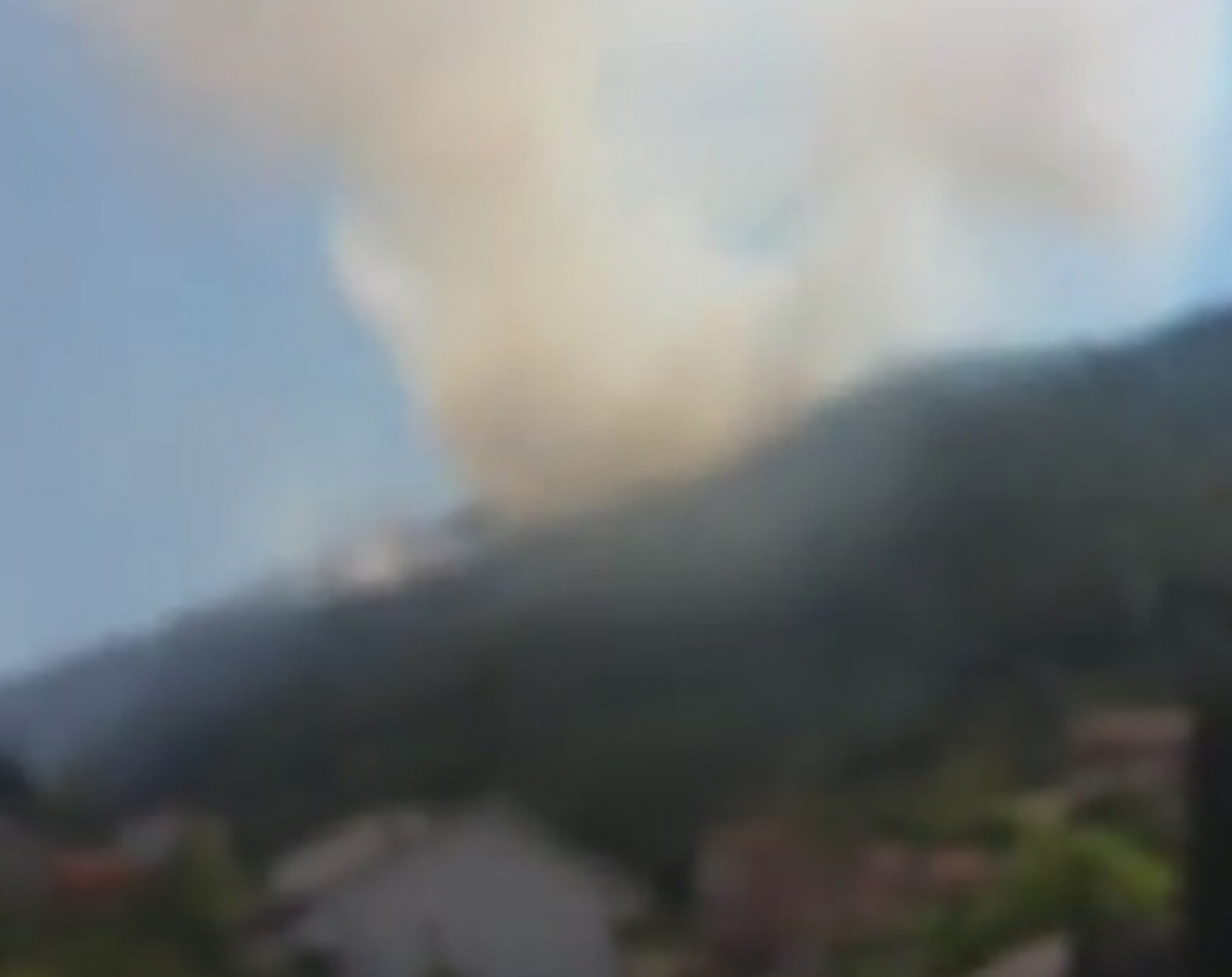 Požar iznad Mostara