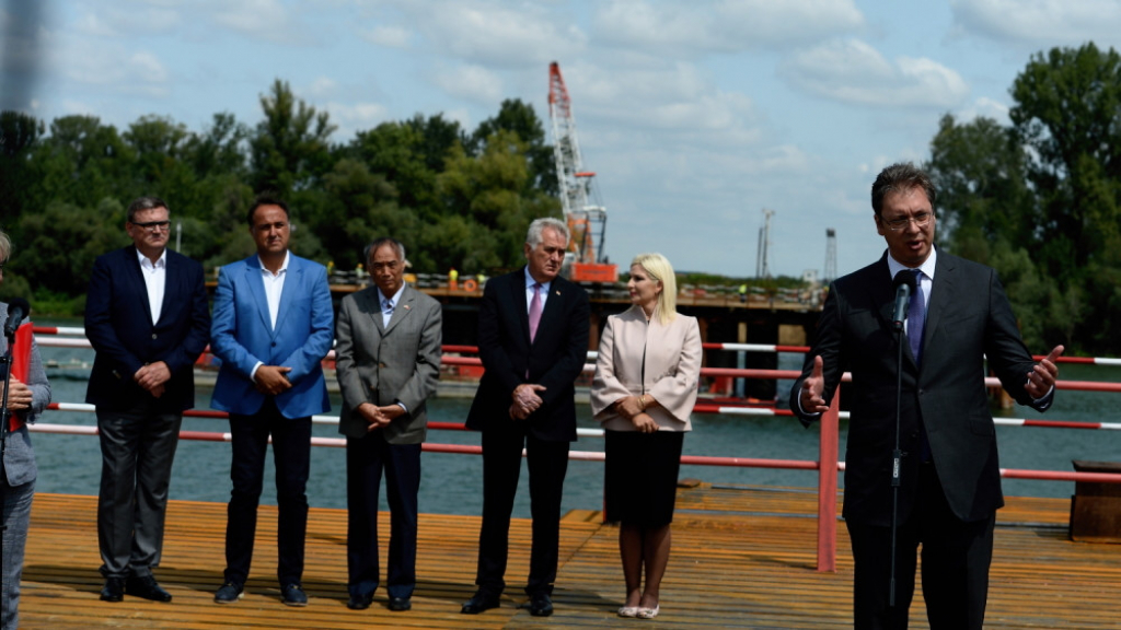 Aleksandar Vučić, obilazak radova