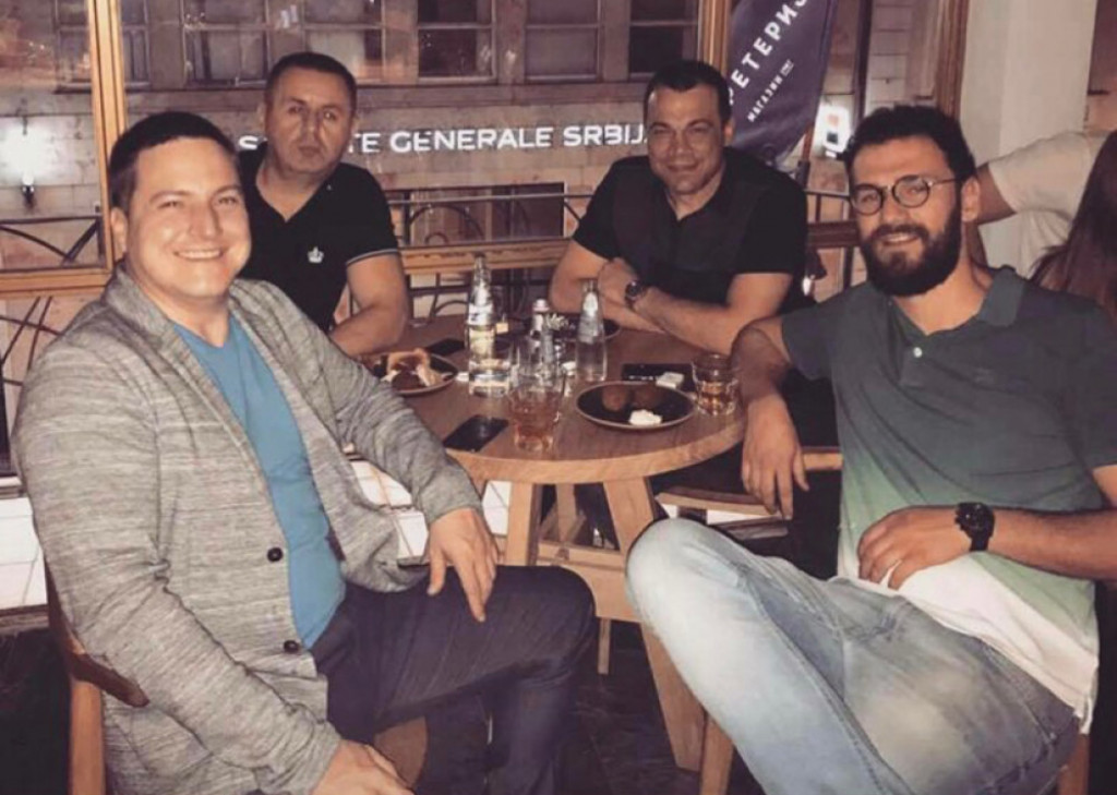 Marko Vukomanović (desno) sa Brankom Ružić