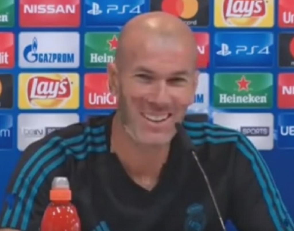 Zidan se smejao svom igraču zbog brijanja nogu