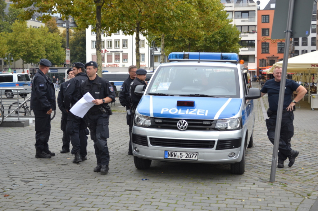 Policija na Trgu Hojemarkt