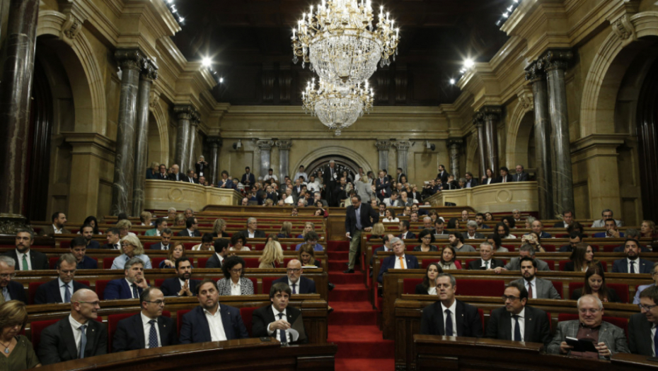 Počela sednica katalonskog parlamenta, govori Pudždemon