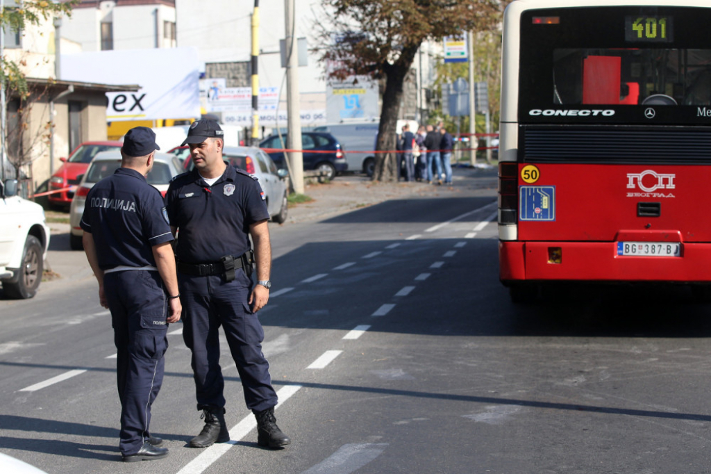 Ubistvo na Trošarini, Trošarina uviđaj policija