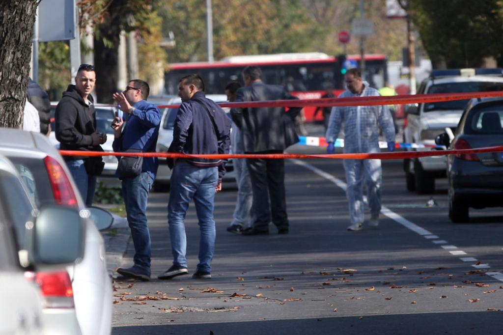 Ubistvo na Trošarini, Trošarina uviđaj policija