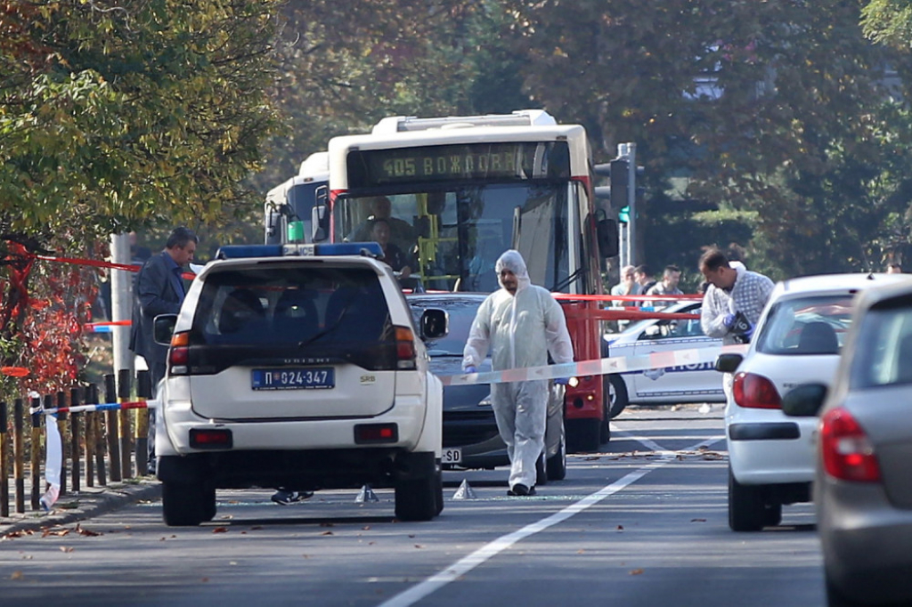 Ubistvo na Trošarini, Trošarina uviđaj policija