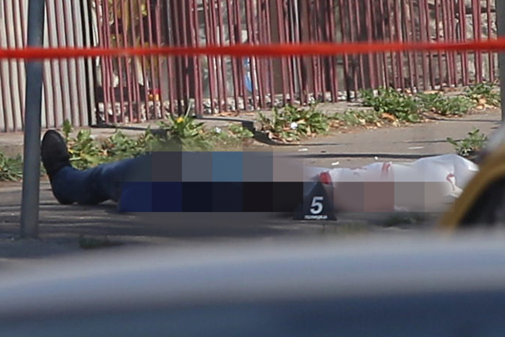 Ubistvo na Trošarini, Trošarina uviđaj policija