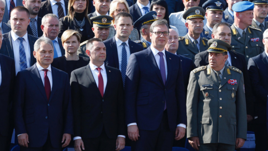 Aleksandar Vučić i zvanice na Batajnici