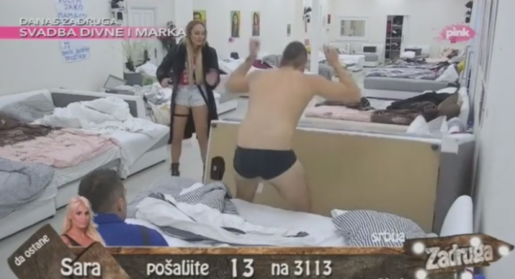 Luna i Sloba se svađaju