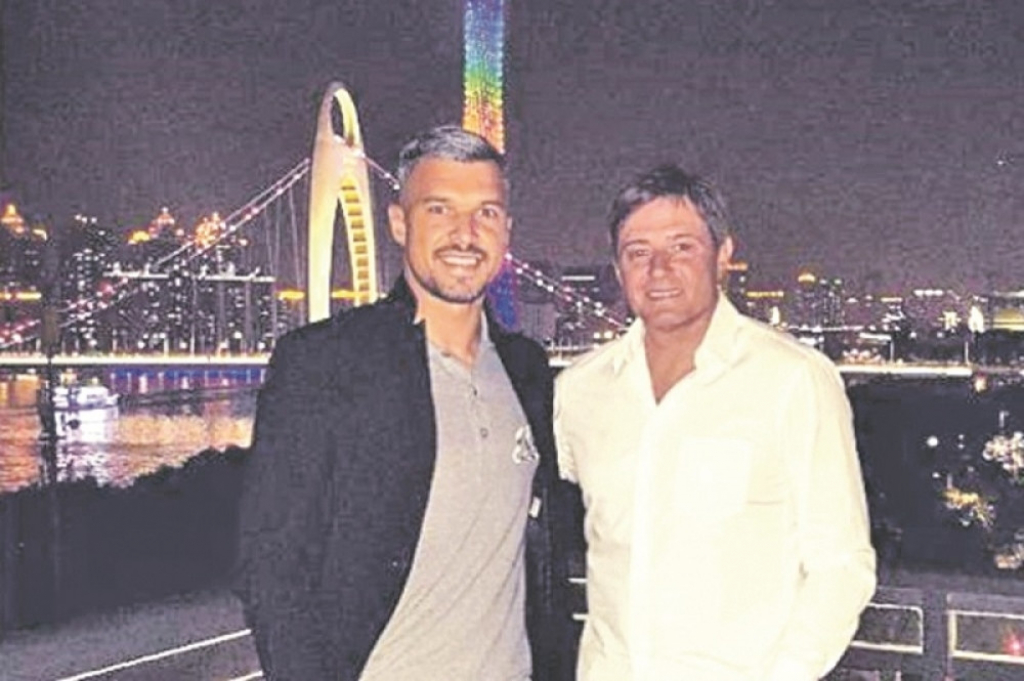 Valeri Božinov i Dragan Stojković Piksi